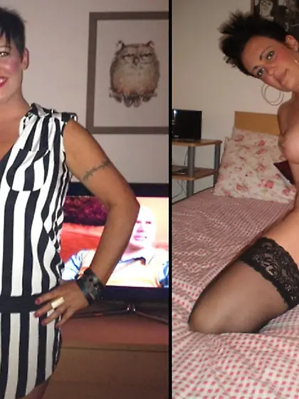 dirty whores before and after