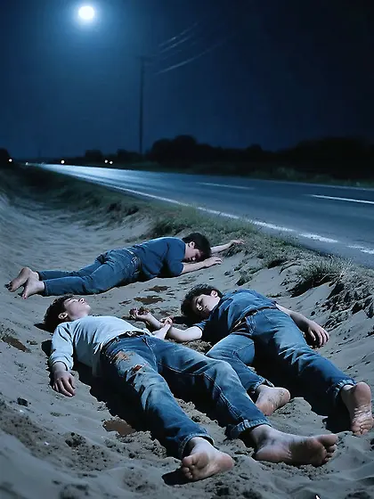 Request: Teen boys excecuted in their bare feet