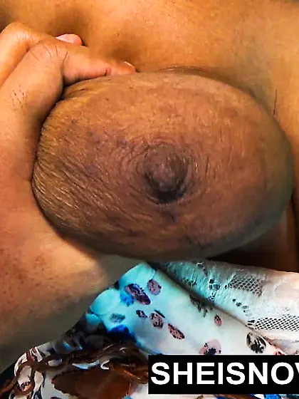 Getting my big black titties and nipples sucked hard