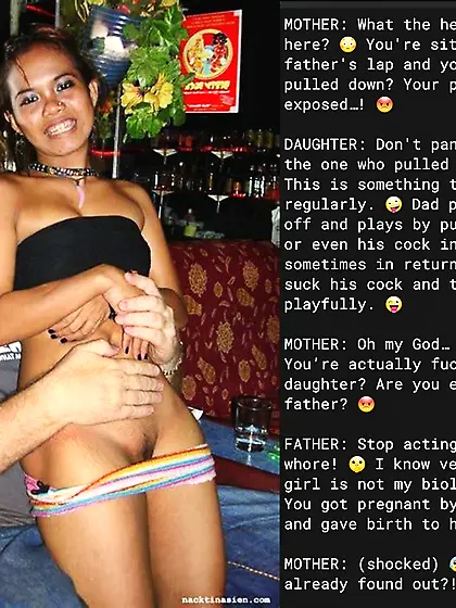 Dad Daughter and Cheating Wife