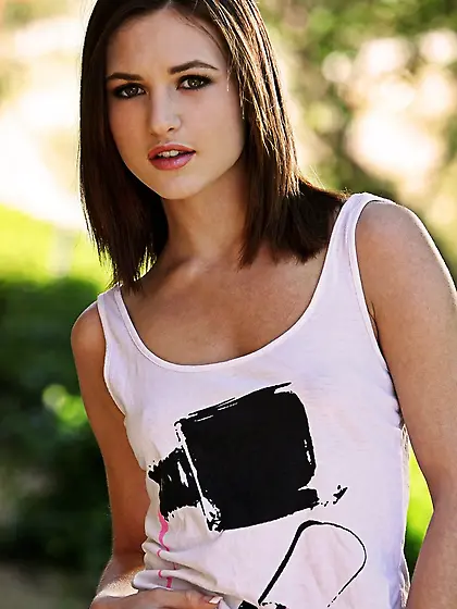 Everyday girl wears tank