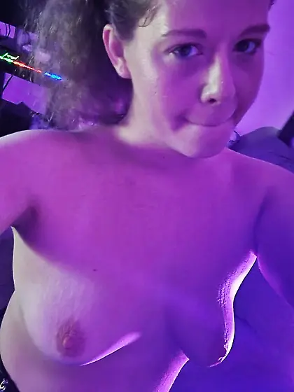 Nikki Belle in Purple Light