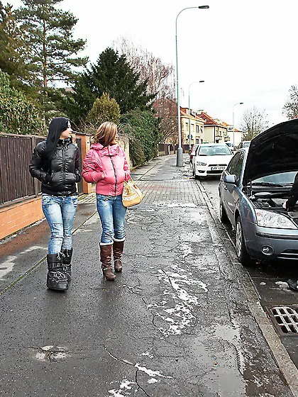 Blindfolded dude captured dominated