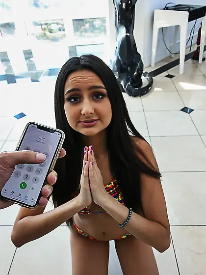 School girl and her stepbro have a unique...