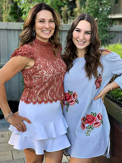 Mom and Daughter