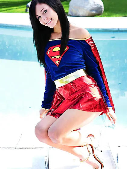 Luscious teen hot red