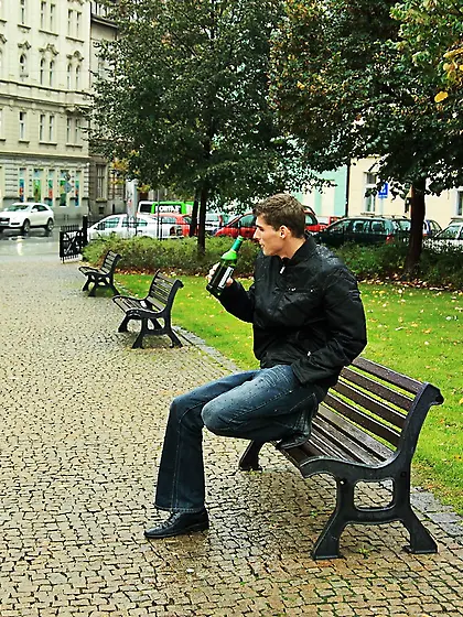 Sandra has just broke