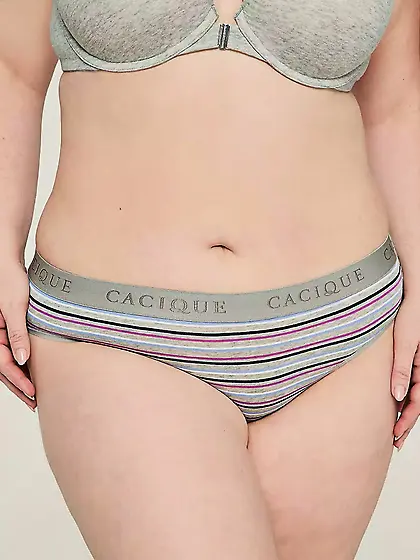 Lane Bryant--big asses in hipster panties