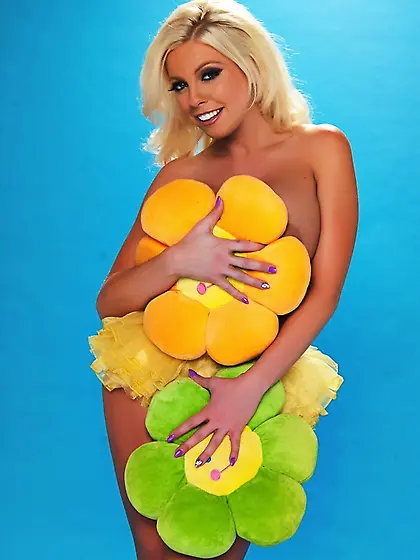 Cherry blonde yellow tutu