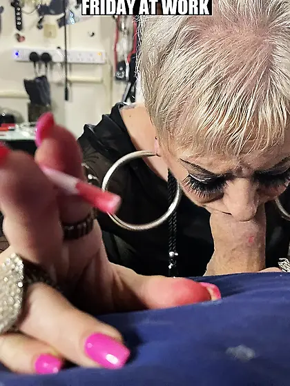 SHIRLEY FRIDAY AT WORK