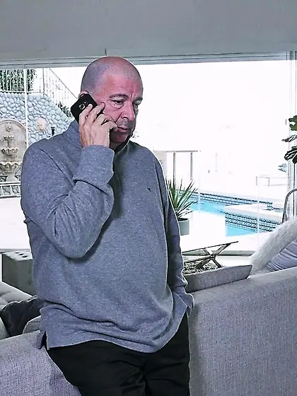 Dad horny guy screws