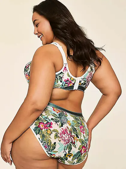 Lane Bryant--big asses in hipster panties