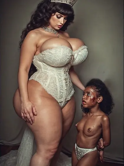 Portrait of Nigger and Her Owner