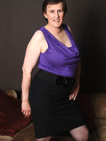 British granny Allison fills both her holes with toys