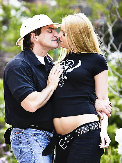 The hot lips of lusty Hollie Stevens are wrapping big dick aroun