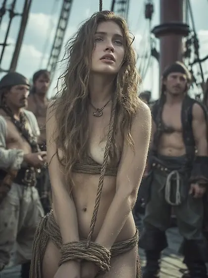 Slave Hostage to Pirates