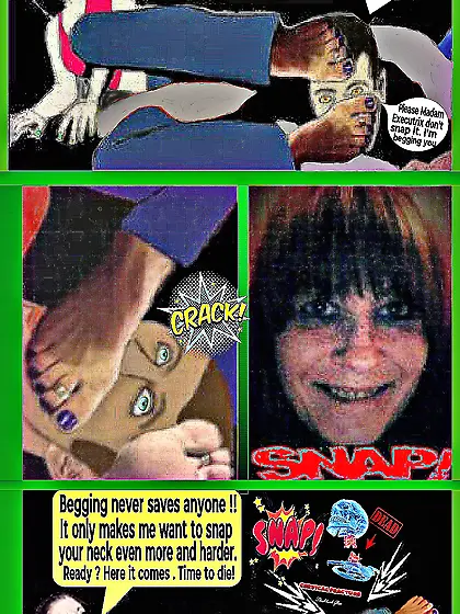 Remake of comic version Patricia Maxine Glut Feet