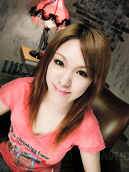 Rei enjoys anal play with a dildo before sucking cock