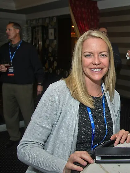 Leslie showing off her nice tits on spring break