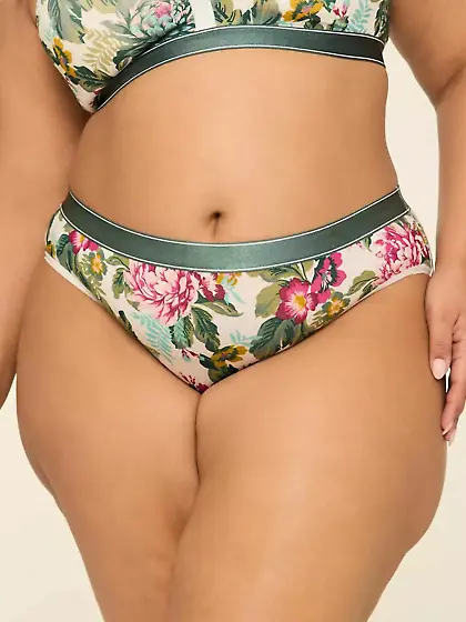 Lane Bryant--big asses in hipster panties