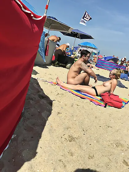 Candid beach girls #01