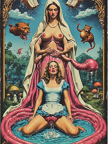 Alice Brings The Necronomicron To Church