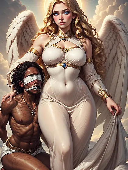 Divine Angel and Her Nigger Slave