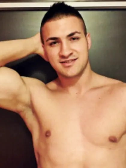 Brunette axel perform anal