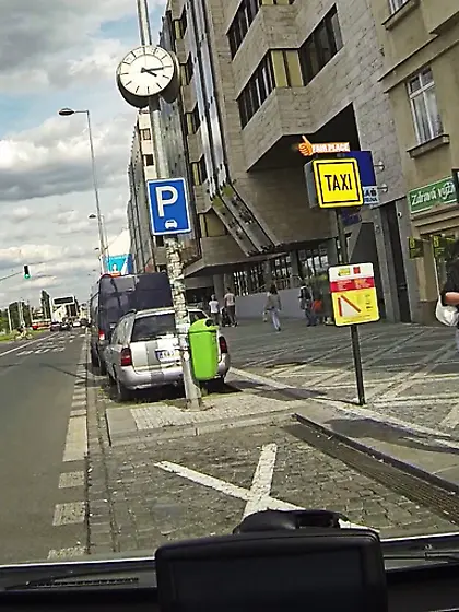 Long-haired brunette black shirt