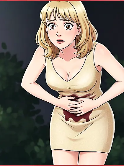 Anime Girls Gut-shot