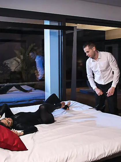 Big tits dominating milf pounded in the bedroom