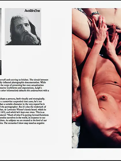 Tina Peterson,  nudes by her own son,  Leigh Ledare