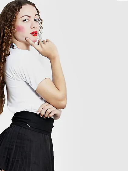 Asian young transgender cockladyboy