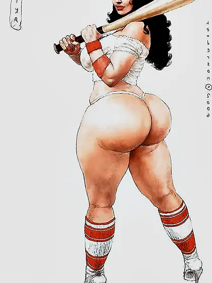 When cartoons are as titillating than reality(bodacious foxies)I