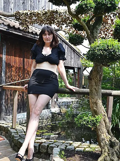 Wet wild brunette milf