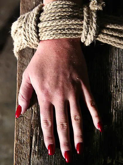 That foreplay feels like a countdown when you're THAT helpless