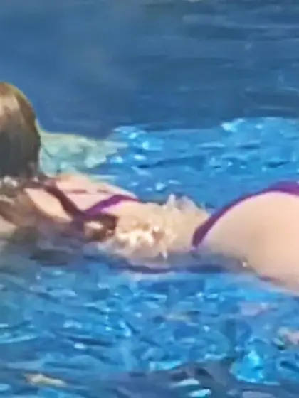 waterpark bikini ass