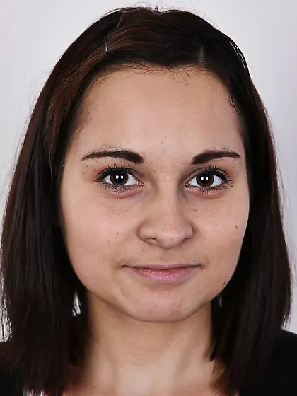 Young seductress dreamy eyes