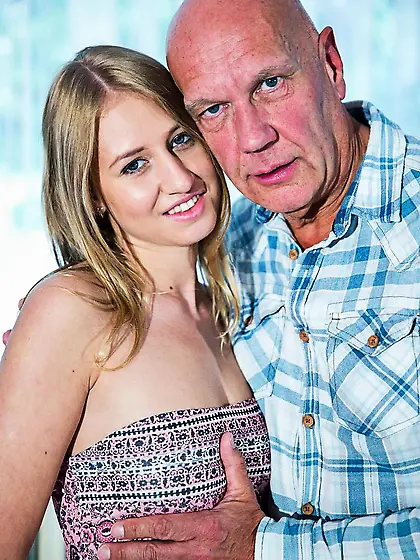 Russian old man fuck young girl