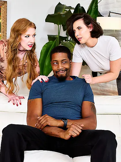 Casey Calvert and Sonia Harcourt take good care of BBC