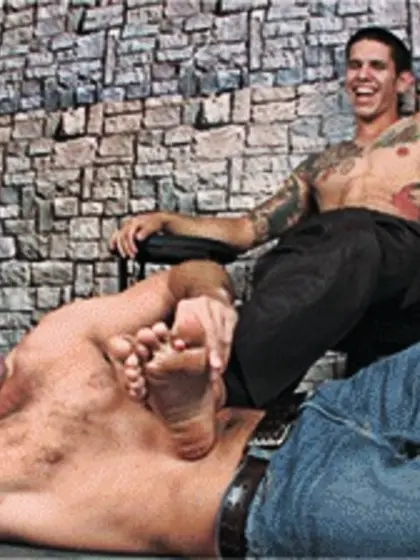 Sassy muscular men love