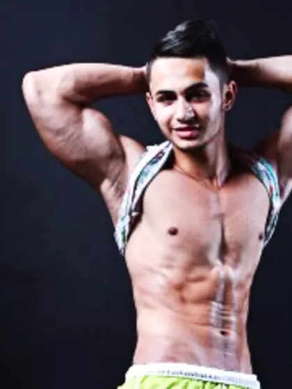 Brunette Young Man Jaysonhot Dildo.