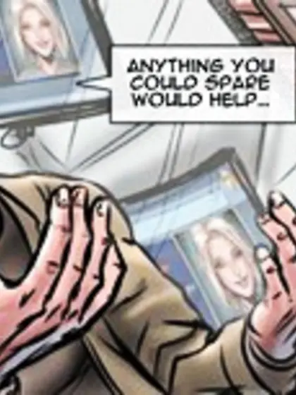 Mysterious man approaches nasty