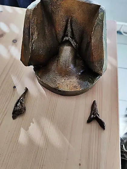 Seance moulage avec MichelMarcus !