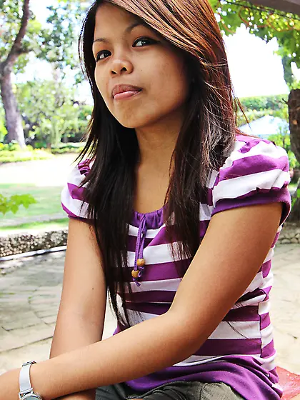 Adorable Asian babe doesn't mind if man drills and creams her tr