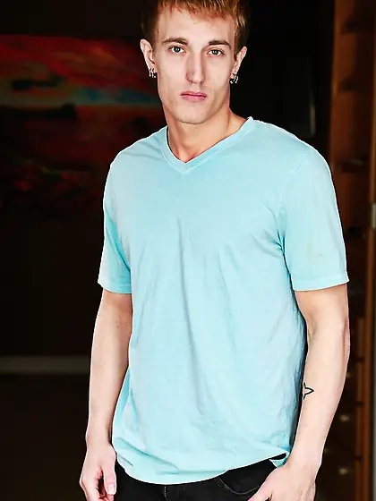 Sassy brunette amateur Heather Vahn flashes panties and enjoys d