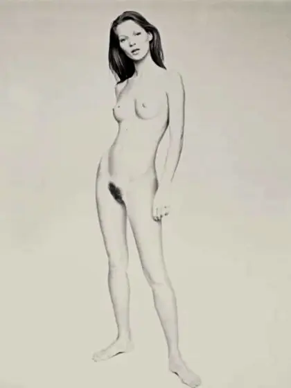 Kate Moss naked
