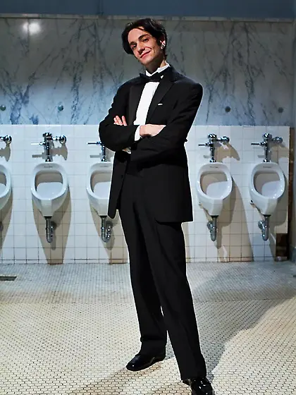 Sexy chick black stockings