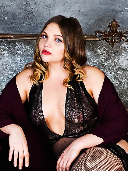 Teen blonde hair big