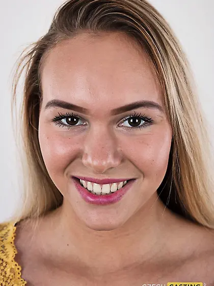 This not so frail teen lady with amazing curves shows off her bo